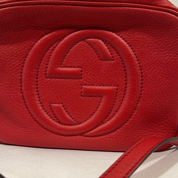 Red Gucci Disco Bag - Picture 2 of 5